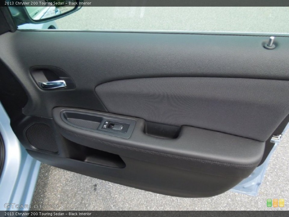 Black Interior Door Panel for the 2013 Chrysler 200 Touring Sedan #69780241