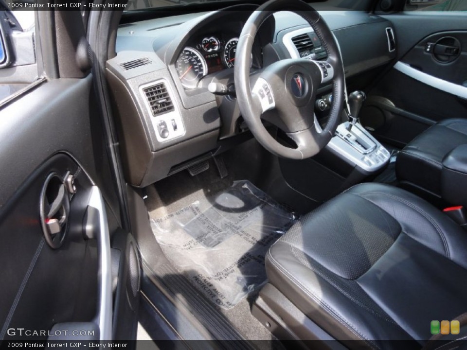 Ebony Interior Photo for the 2009 Pontiac Torrent GXP #69782227