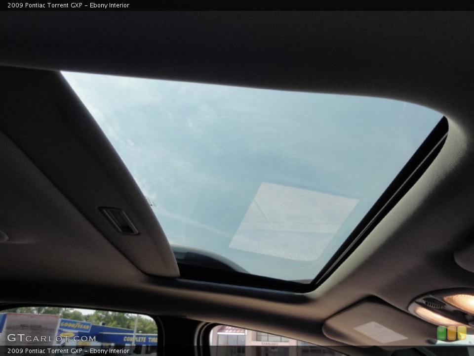 Ebony Interior Sunroof for the 2009 Pontiac Torrent GXP #69782299