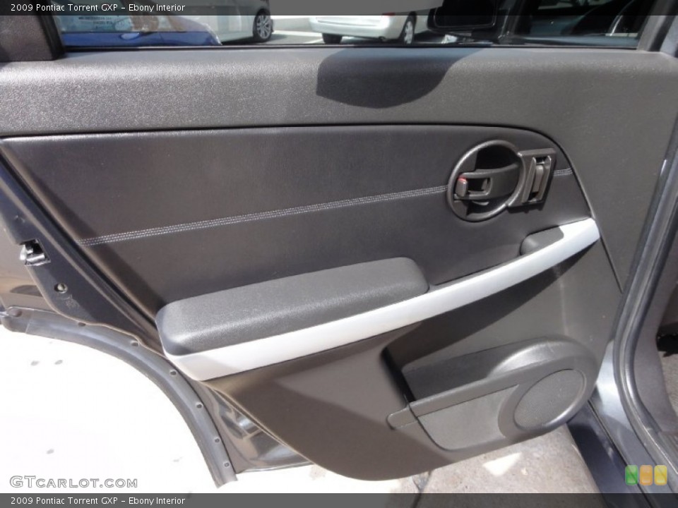 Ebony Interior Door Panel for the 2009 Pontiac Torrent GXP #69782347