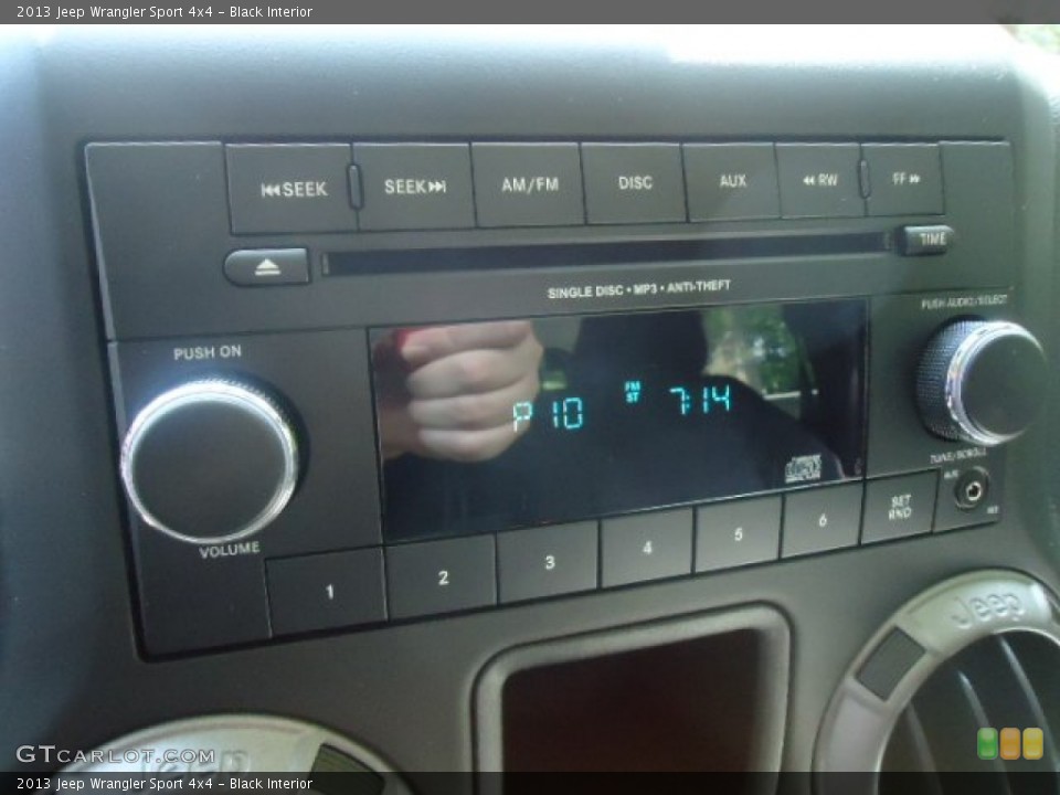 Black Interior Audio System for the 2013 Jeep Wrangler Sport 4x4 #69783568