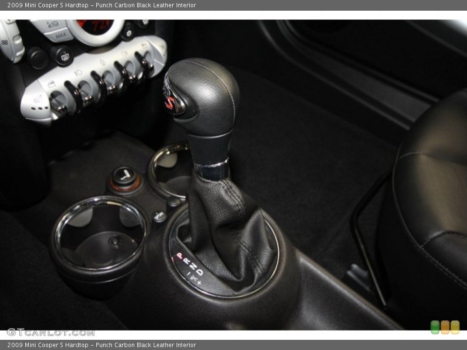 Punch Carbon Black Leather Interior Transmission for the 2009 Mini Cooper S Hardtop #69793348