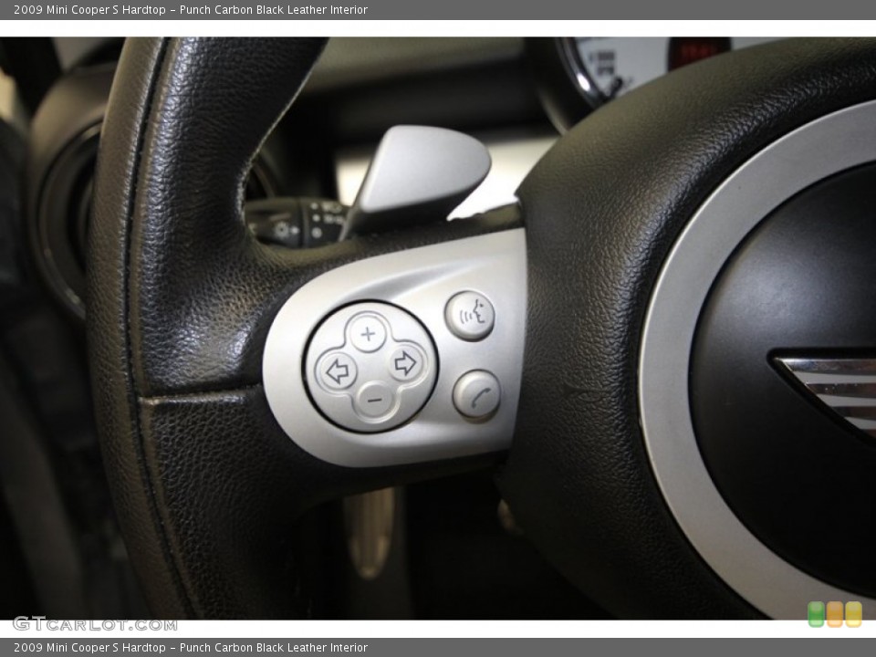 Punch Carbon Black Leather Interior Controls for the 2009 Mini Cooper S Hardtop #69793372