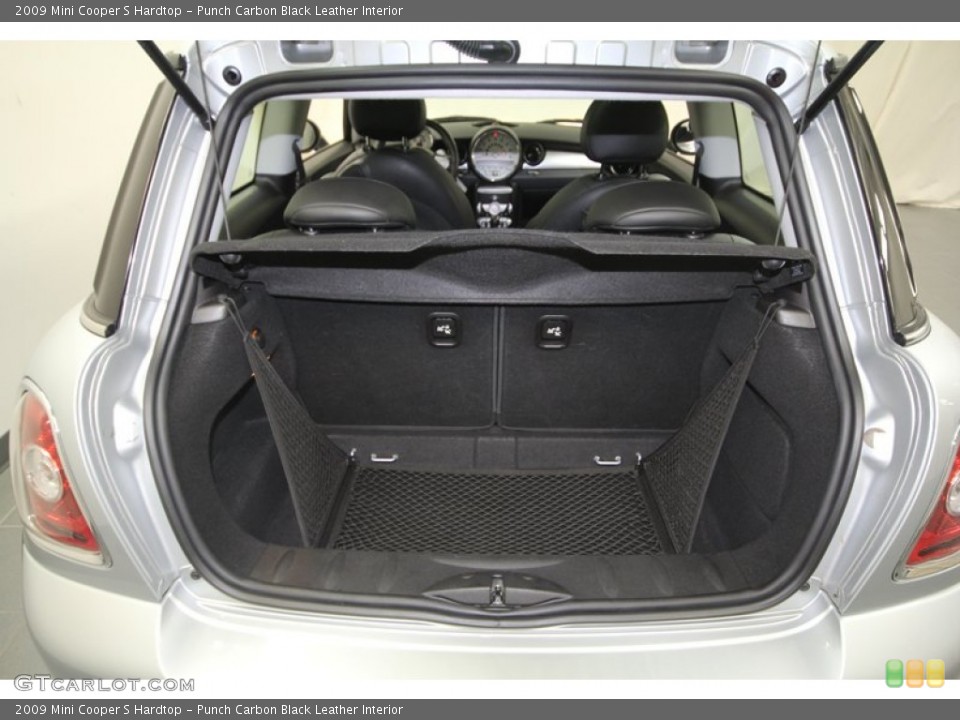 Punch Carbon Black Leather Interior Trunk for the 2009 Mini Cooper S Hardtop #69793396