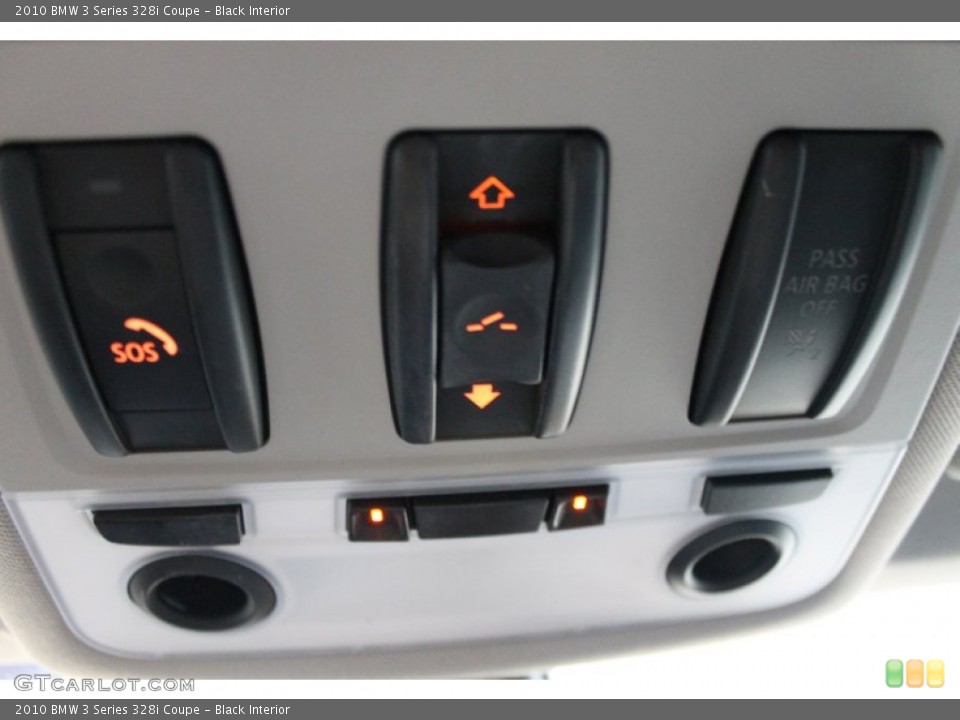 Black Interior Controls for the 2010 BMW 3 Series 328i Coupe #69795994