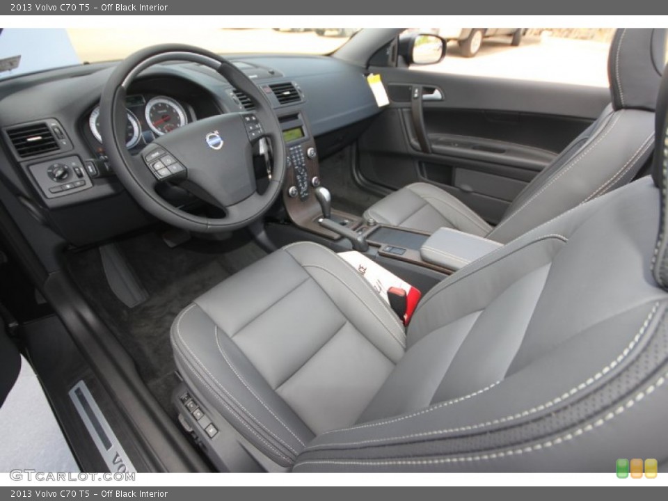 Off Black Interior Photo for the 2013 Volvo C70 T5 #69800428