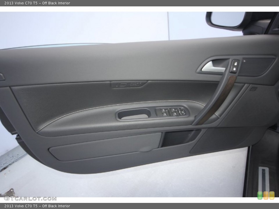 Off Black Interior Door Panel for the 2013 Volvo C70 T5 #69800458