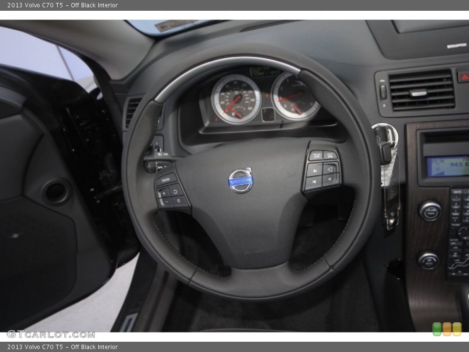 Off Black Interior Steering Wheel for the 2013 Volvo C70 T5 #69800476