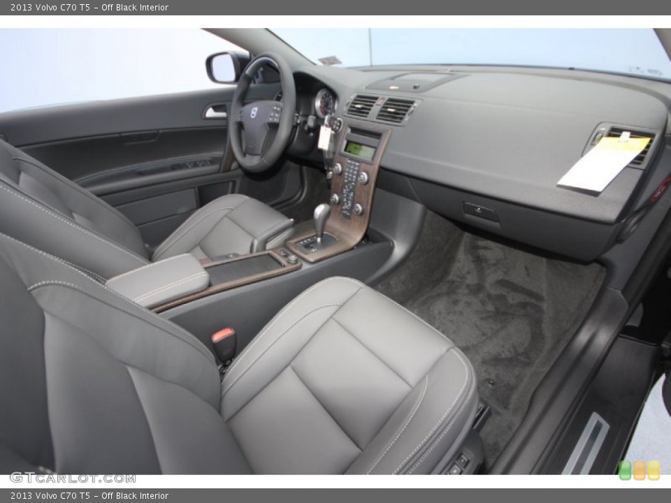 Off Black Interior Dashboard for the 2013 Volvo C70 T5 #69800485