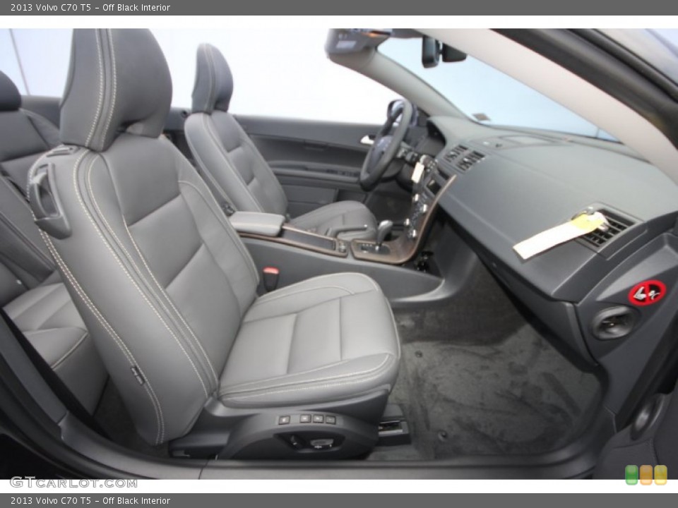Off Black Interior Front Seat for the 2013 Volvo C70 T5 #69800494