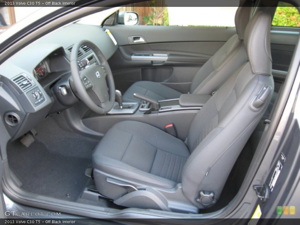 Off Black Interior Front Seat for the 2013 Volvo C30 T5 #69800659
