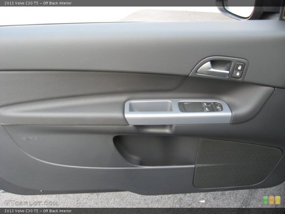Off Black Interior Door Panel for the 2013 Volvo C30 T5 #69800674