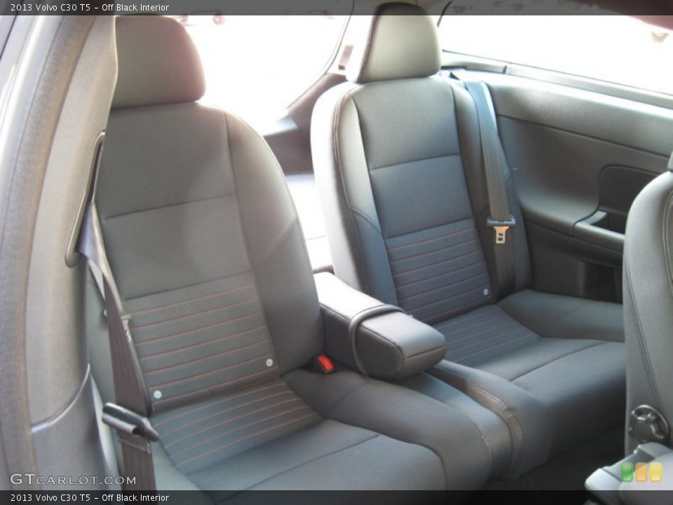 Off Black Interior Rear Seat for the 2013 Volvo C30 T5 #69800680