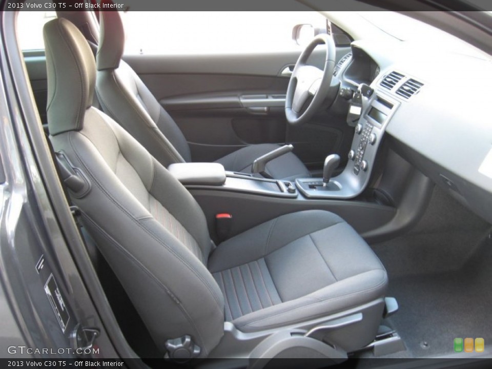 Off Black Interior Photo for the 2013 Volvo C30 T5 #69800704