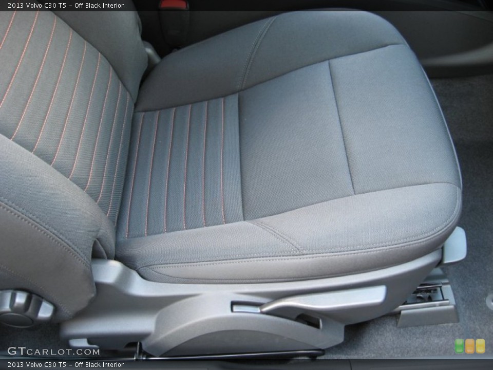 Off Black Interior Front Seat for the 2013 Volvo C30 T5 #69800710