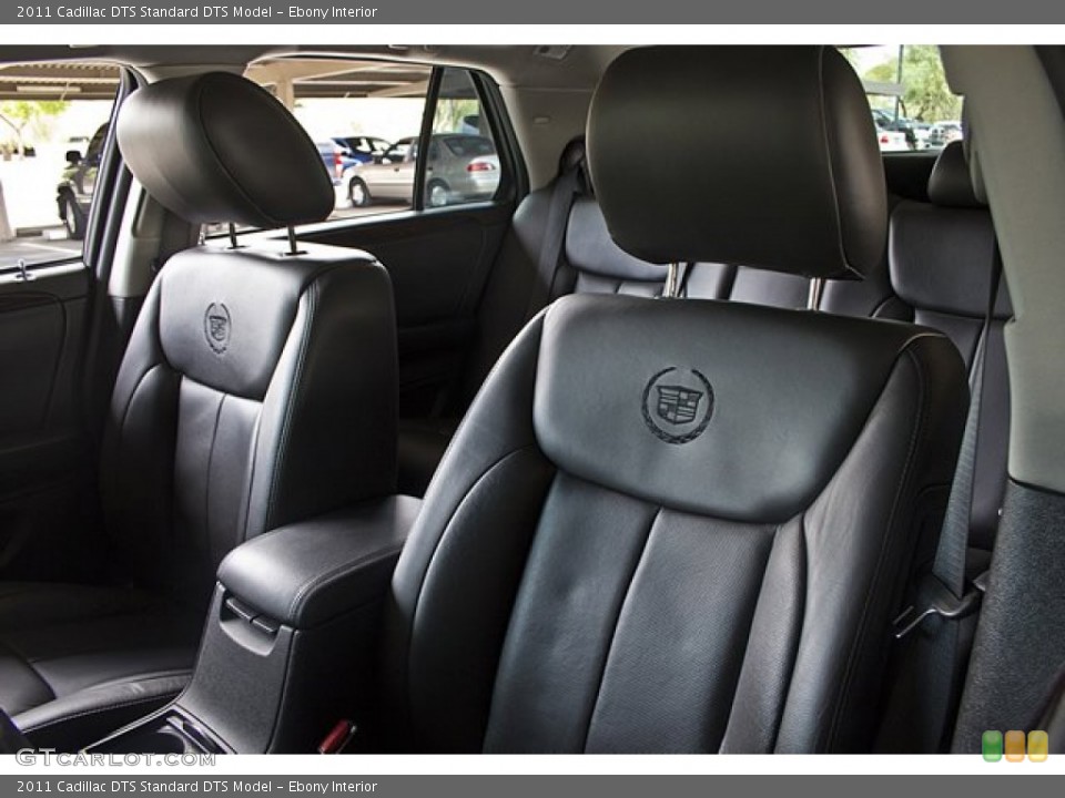 Ebony Interior Photo for the 2011 Cadillac DTS  #69801148