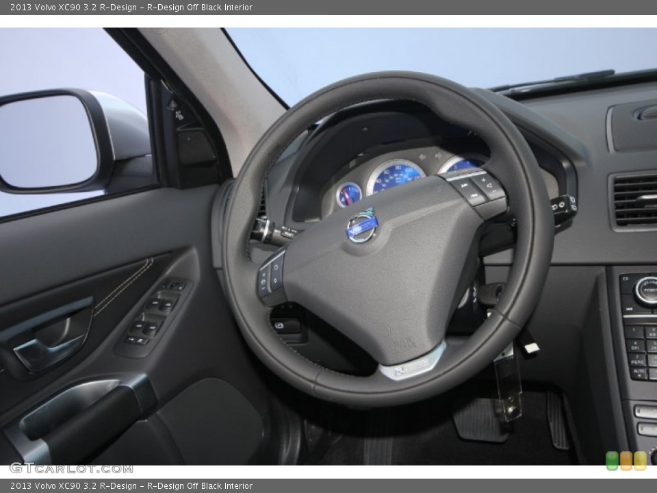 R-Design Off Black Interior Steering Wheel for the 2013 Volvo XC90 3.2 R-Design #69801181