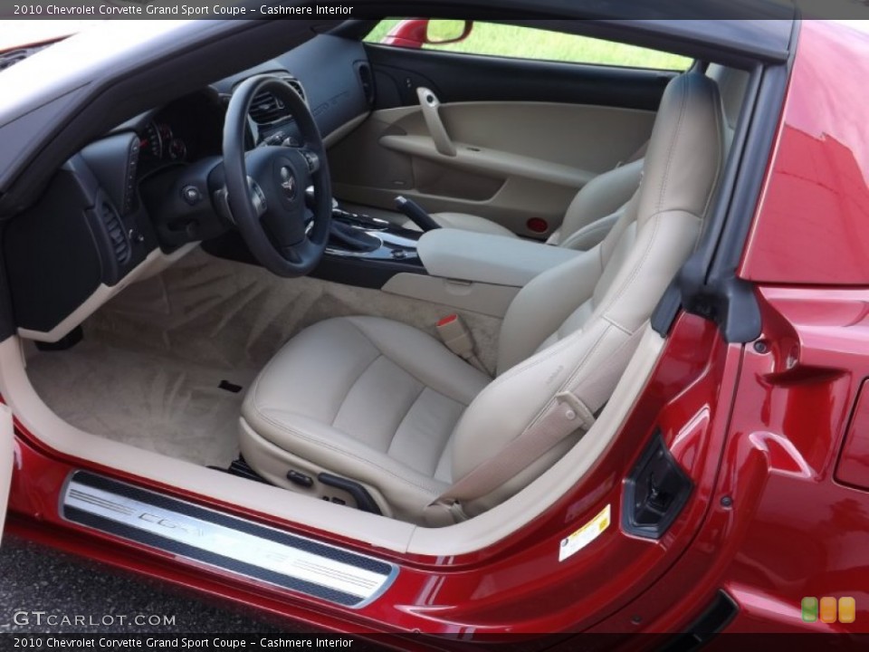 Cashmere Interior Photo for the 2010 Chevrolet Corvette Grand Sport Coupe #69802219