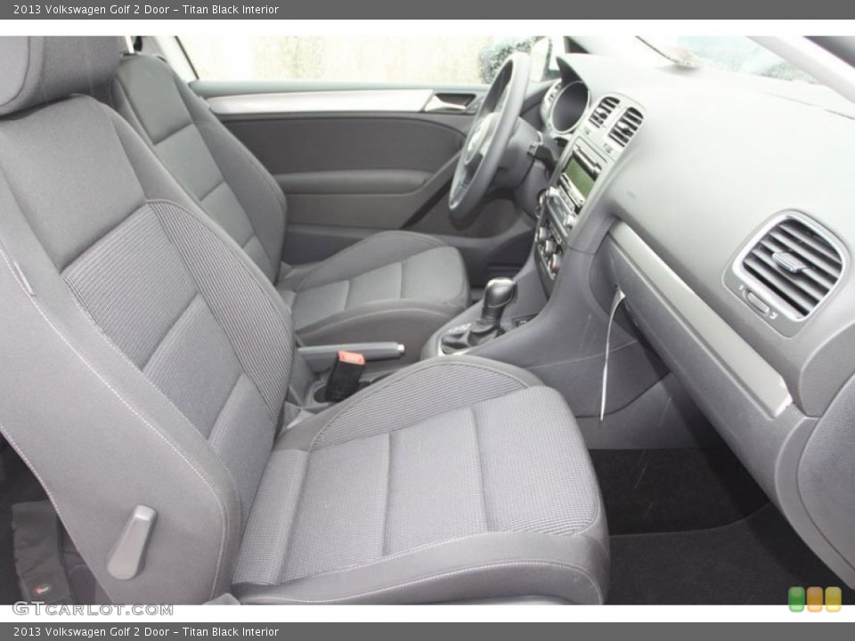 Titan Black Interior Photo for the 2013 Volkswagen Golf 2 Door #69802541