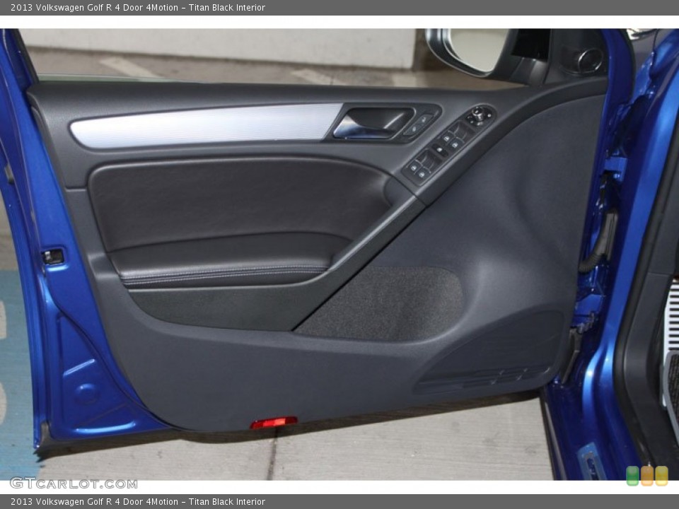 Titan Black Interior Door Panel for the 2013 Volkswagen Golf R 4 Door 4Motion #69802654