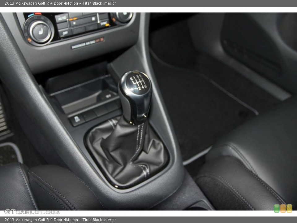 Titan Black Interior Transmission for the 2013 Volkswagen Golf R 4 Door 4Motion #69802738