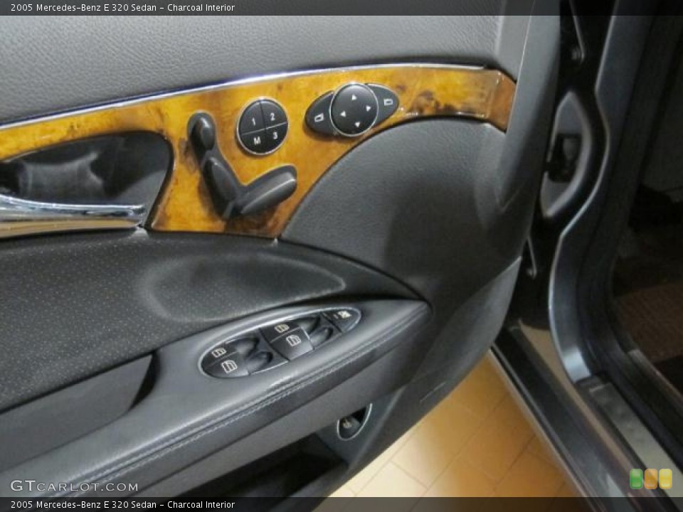 Charcoal Interior Controls for the 2005 Mercedes-Benz E 320 Sedan #69803199
