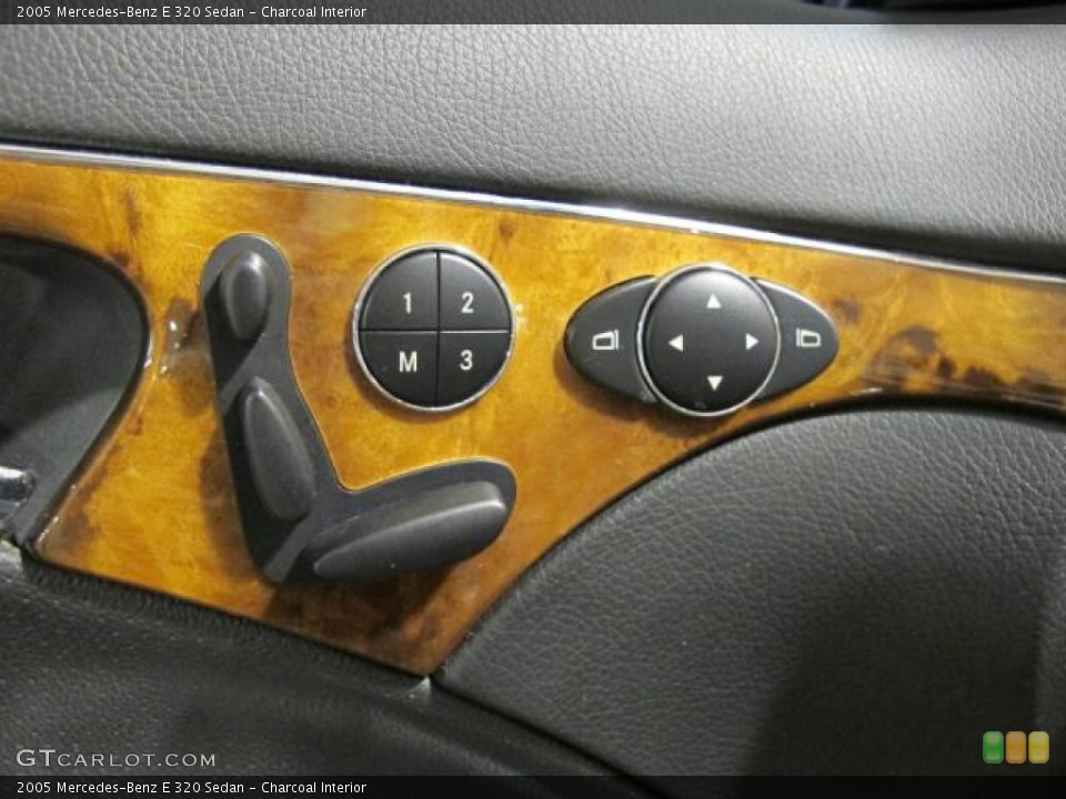 Charcoal Interior Controls for the 2005 Mercedes-Benz E 320 Sedan #69803209