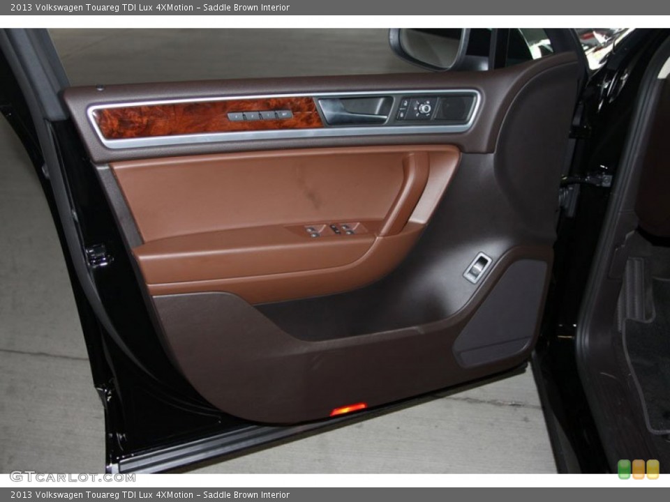 Saddle Brown Interior Door Panel for the 2013 Volkswagen Touareg TDI Lux 4XMotion #69803392