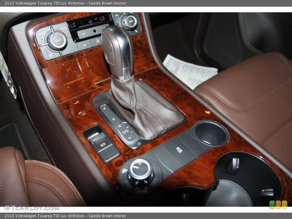 Saddle Brown Interior Transmission for the 2013 Volkswagen Touareg TDI Lux 4XMotion #69803494