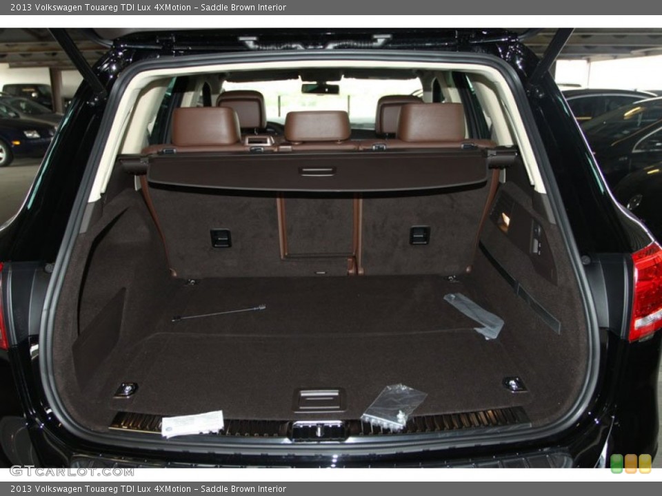 Saddle Brown Interior Trunk for the 2013 Volkswagen Touareg TDI Lux 4XMotion #69803508