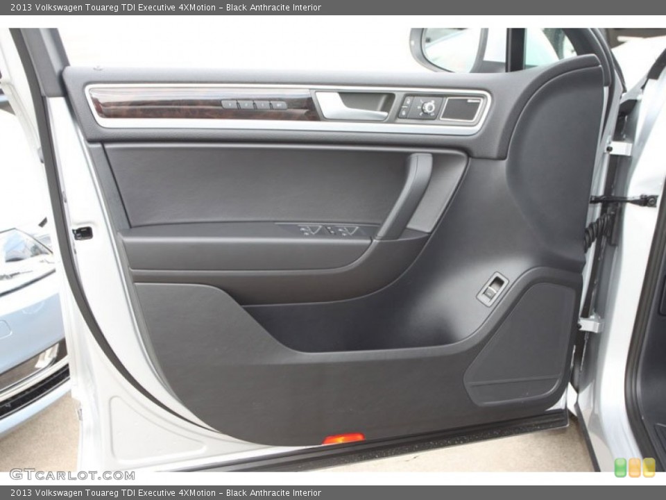 Black Anthracite Interior Door Panel for the 2013 Volkswagen Touareg TDI Executive 4XMotion #69803927