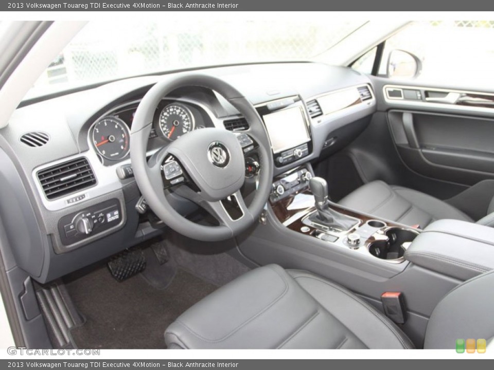 Black Anthracite Interior Prime Interior for the 2013 Volkswagen Touareg TDI Executive 4XMotion #69803936