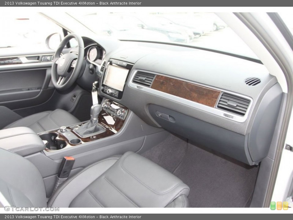 Black Anthracite Interior Dashboard for the 2013 Volkswagen Touareg TDI Executive 4XMotion #69804079