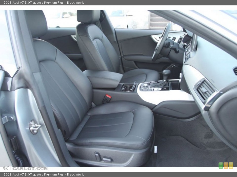 Black Interior Front Seat for the 2013 Audi A7 3.0T quattro Premium Plus #69805250