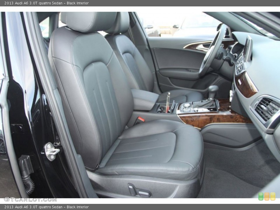 Black Interior Front Seat for the 2013 Audi A6 3.0T quattro Sedan #69805507