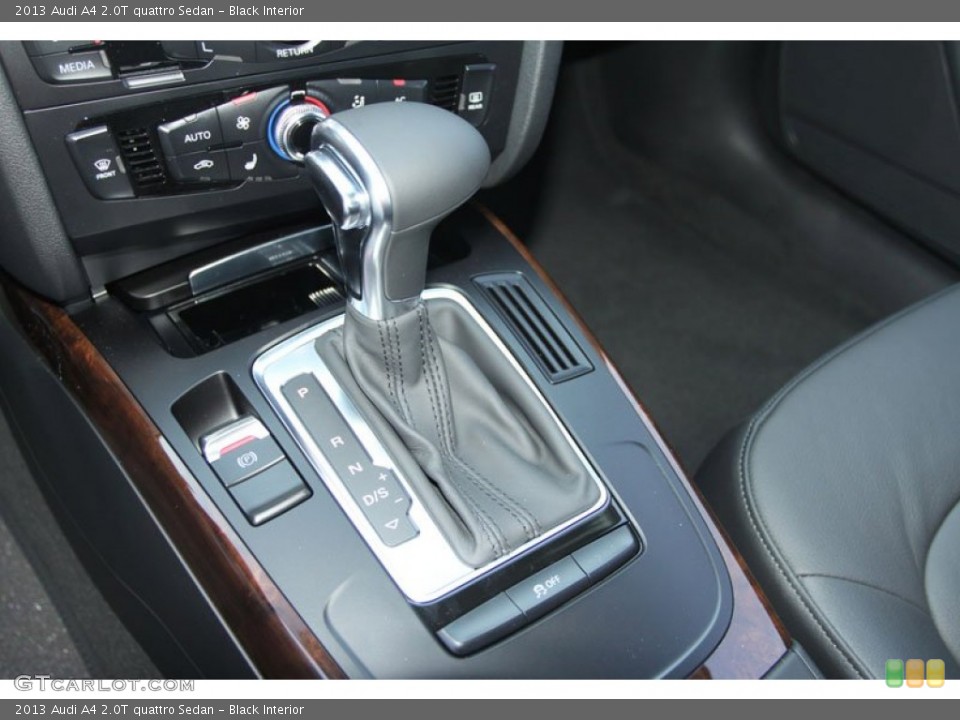 Black Interior Transmission for the 2013 Audi A4 2.0T quattro Sedan #69805684