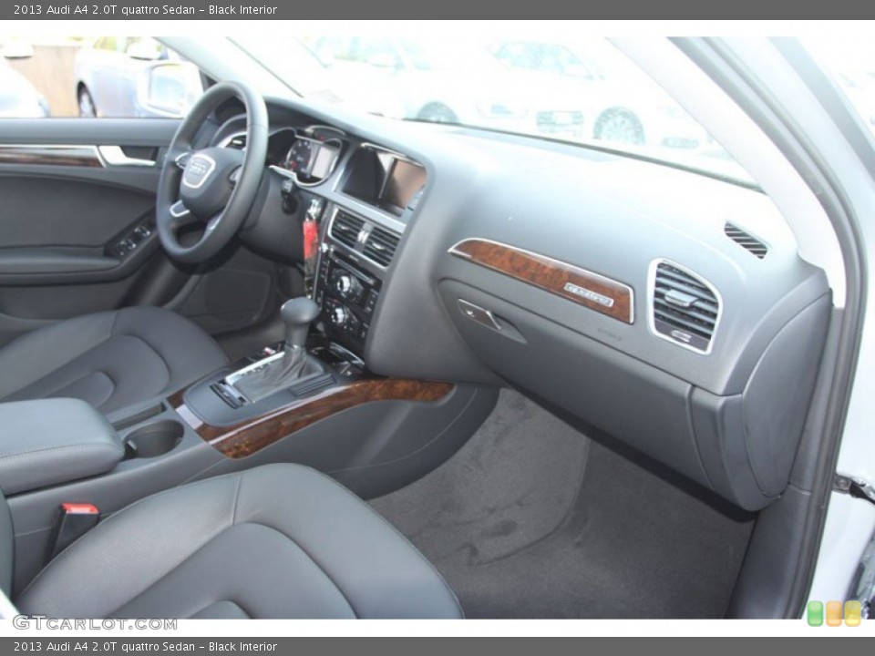 Black Interior Dashboard for the 2013 Audi A4 2.0T quattro Sedan #69805721
