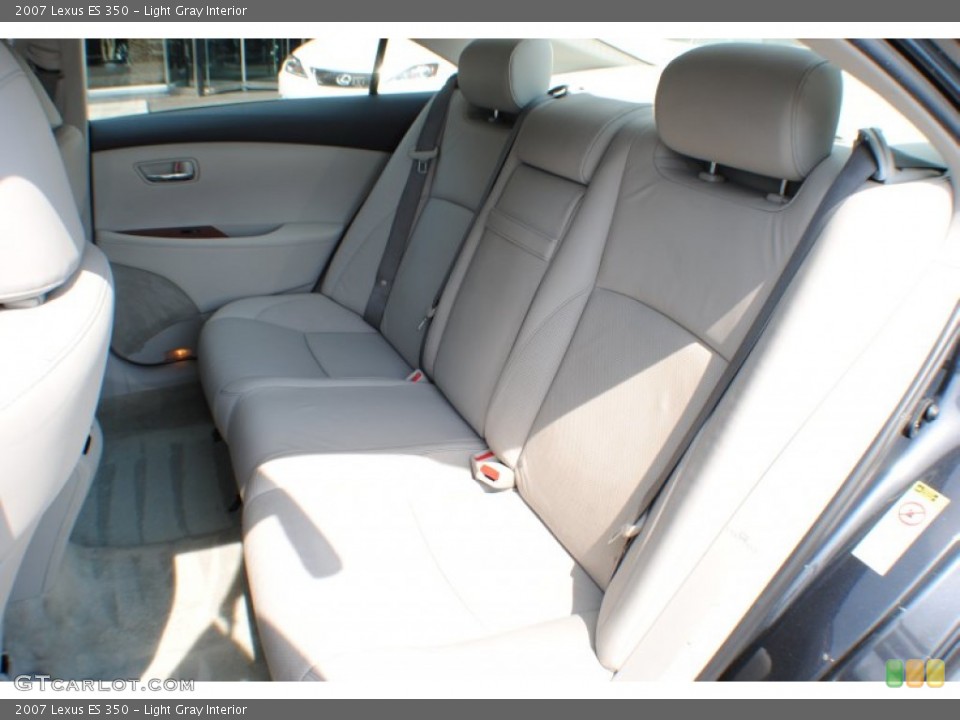 Light Gray Interior Rear Seat for the 2007 Lexus ES 350 #69806920