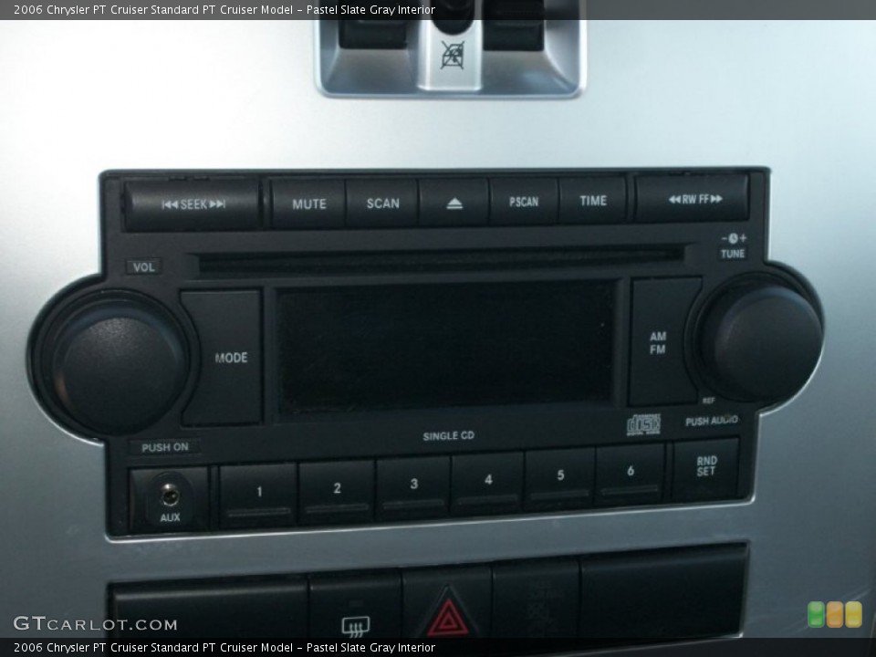 Pastel Slate Gray Interior Audio System for the 2006 Chrysler PT Cruiser  #69809351