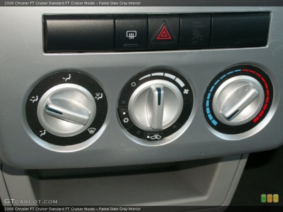 Pastel Slate Gray Interior Controls for the 2006 Chrysler PT Cruiser  #69809359