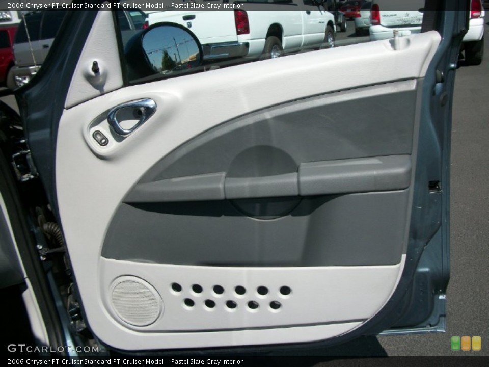 Pastel Slate Gray Interior Door Panel for the 2006 Chrysler PT Cruiser  #69809422