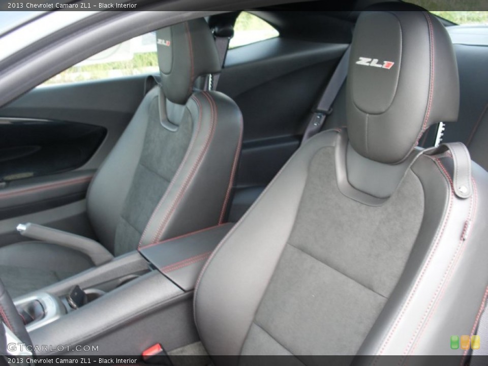 Black Interior Photo for the 2013 Chevrolet Camaro ZL1 #69811627