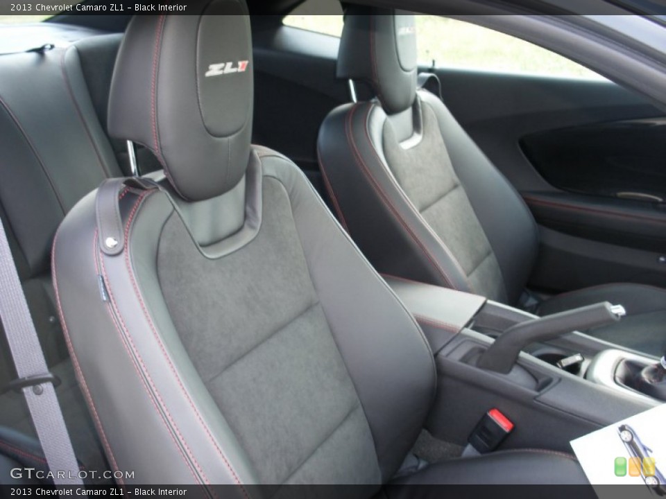 Black Interior Photo for the 2013 Chevrolet Camaro ZL1 #69811636