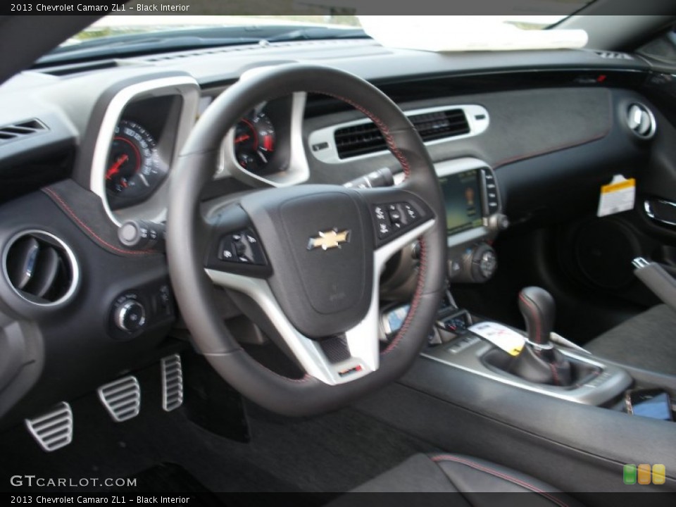 Black Interior Dashboard for the 2013 Chevrolet Camaro ZL1 #69811645