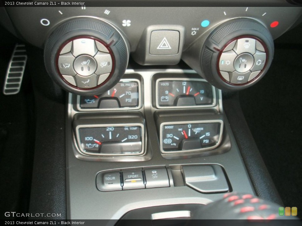 Black Interior Controls for the 2013 Chevrolet Camaro ZL1 #69811654