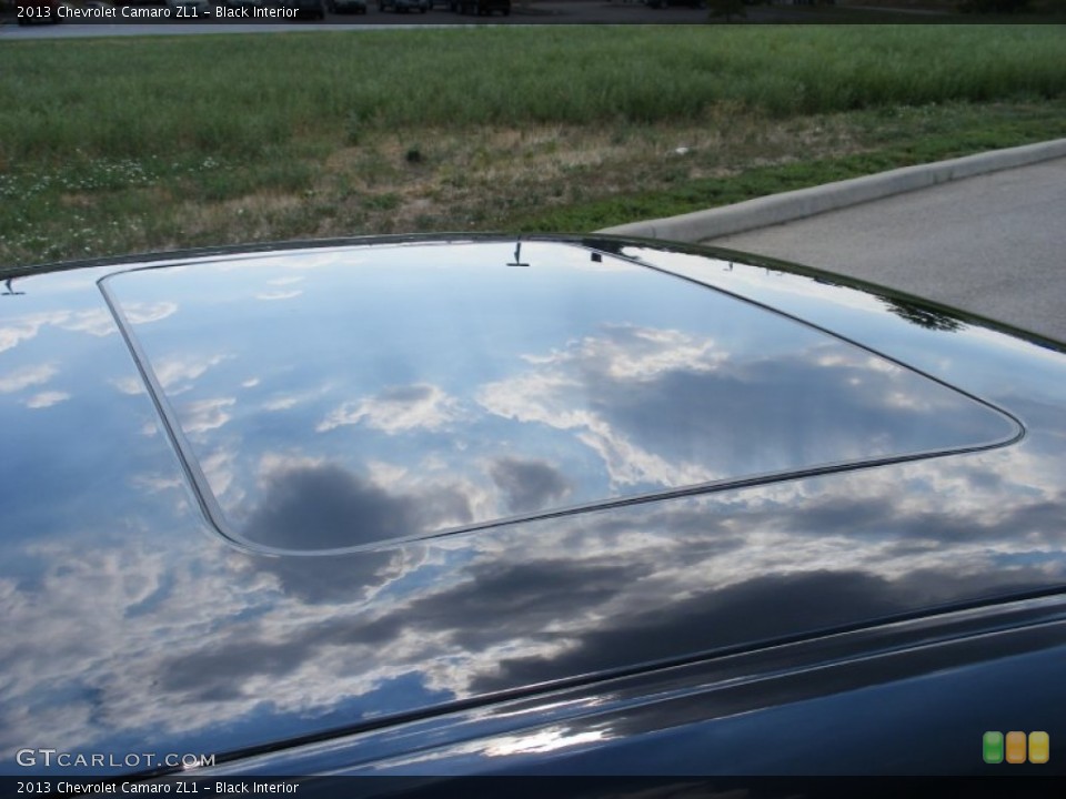 Black Interior Sunroof for the 2013 Chevrolet Camaro ZL1 #69811747