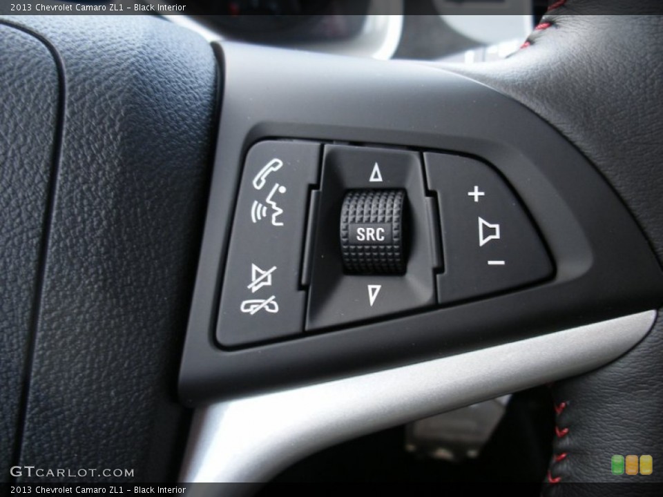 Black Interior Controls for the 2013 Chevrolet Camaro ZL1 #69811858
