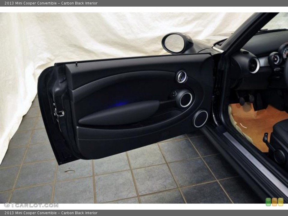 Carbon Black Interior Door Panel for the 2013 Mini Cooper Convertible #69813271
