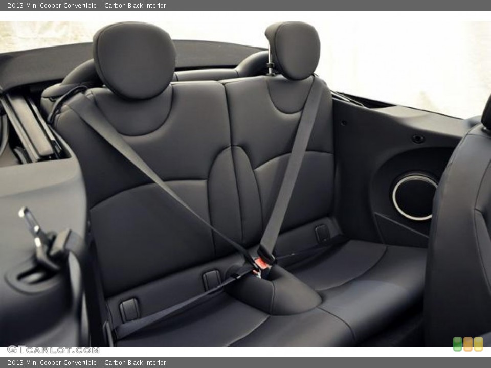 Carbon Black Interior Photo for the 2013 Mini Cooper Convertible #69813424