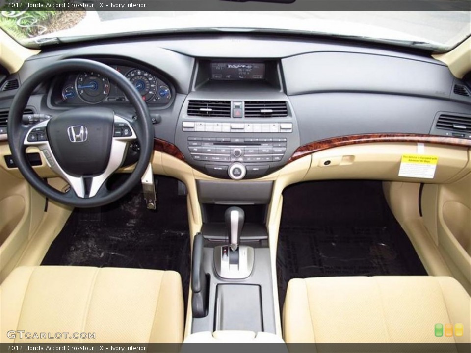 Ivory Interior Dashboard for the 2012 Honda Accord Crosstour EX #69817261